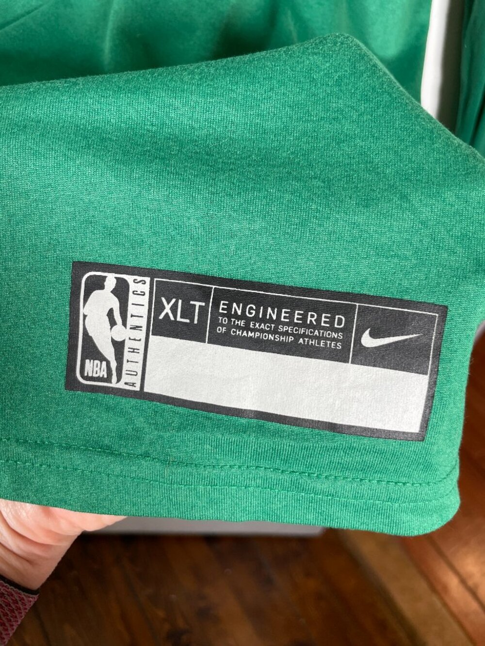 Nike Dri Fit Boston Celtics Team Issued Long Sleeve Shirt XLT Extra Large Tall - Picture 4 of 8